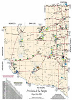 Mapa Turistico Fuente www.lapampa.gov.ar