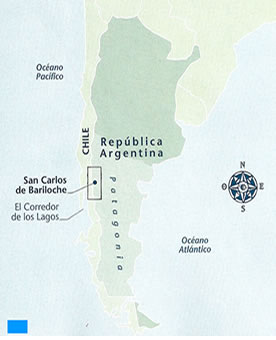 Mapa Patagonia